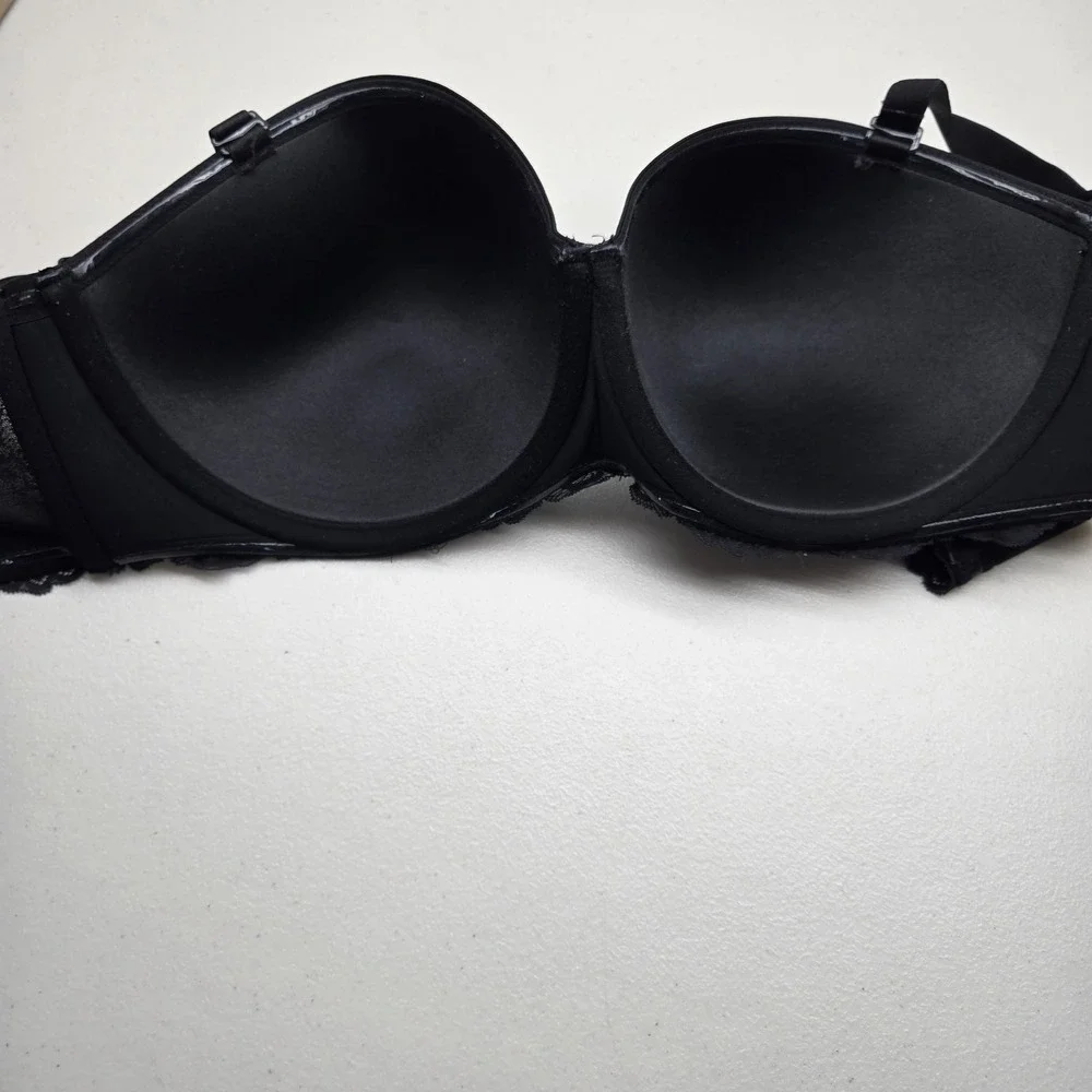 Torrid Women Bra 42DD Black Multi Way Underwired‎ Lace Strap Adjustable